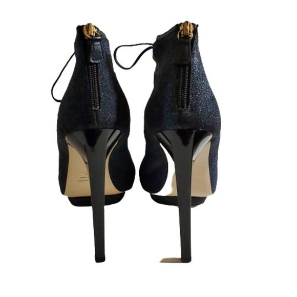 Burak Uyan Lace Up High Heels Size 8.5 (40) - Picture 5 of 10